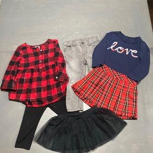 Lot of 2T girls clothes